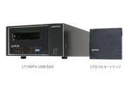 容量100TBのLTO-10に対応したUSB/SAS両対応磁気テープドライブ
