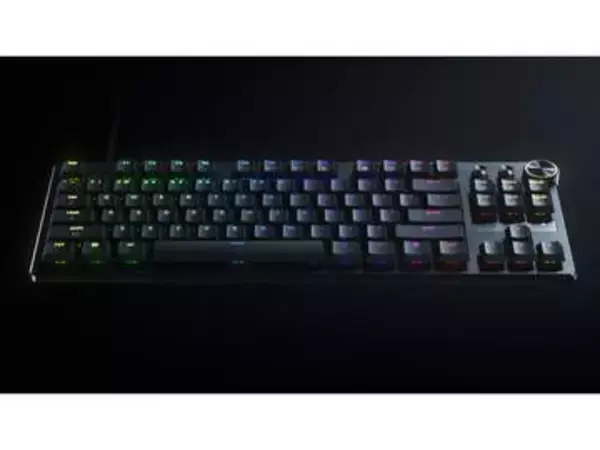 Razer、新開発薄型スイッチ採用でラピッドトリガー対応ゲーミングキーボード