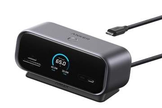 「なぜつながらないか」を画面で表示。Anker初のディスプレイ搭載ドック