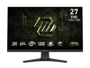 MSI、実売約2万6千円で240Hz/フルHD対応の27型ゲーミングモニター
