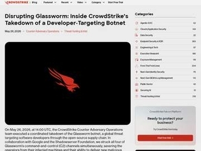開発者を狙うボットネット「Glassworm」、CrowdStrike・Googleらが共同でテイクダウン