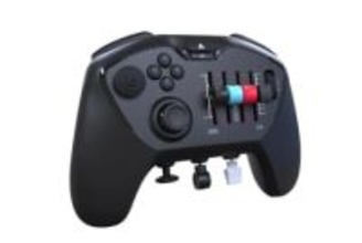 指が足りない！フライトシム用ゲームパッド。スロットルレバーなど搭載