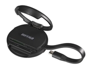 バッファロー、データ転送と95W給電が同時にできるカードリーダー