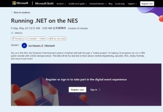 【やじうまPC Watch】海外版ファミコンで.NETのC#を動作させるデモが「Microsoft Build 2024」で実施予定