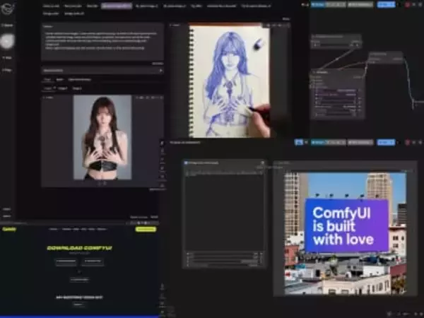 【西川和久の不定期コラム】画像生成AIの「ノード地獄」にサヨナラ。ComfyUIを快適に使う技と超簡単インストール法