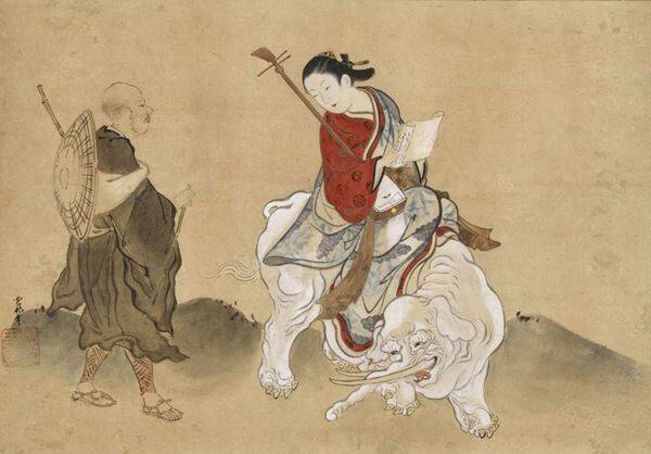 道教や仏教にまつわる多彩な神仏が一堂に『人々を援け寄り添う神と仏―道釈人物画の世界―』大倉集古館で