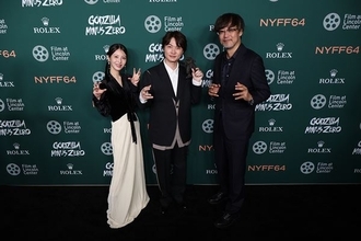 『ゴジラ-0.0』山崎貴監督・神木隆之介・浜辺美波がニューヨーク映画祭に降臨！ 世界最速上映でキングギドラの登場が判明