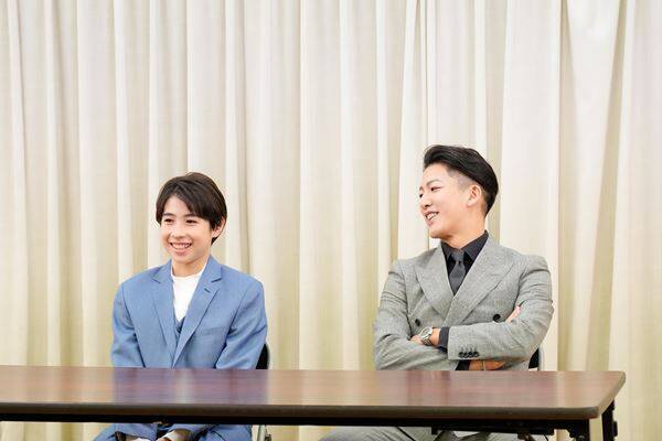 「四月大歌舞伎」で尾上右近、尾上眞秀の『連獅子』がついに歌舞伎座へ！ 取材会で語られた作品の魅力とふたりの関係