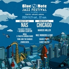 「Blue Note JAZZ FESTIVAL in JAPAN 2024」全ラインナップ公開でナイル・ロジャース＆シック、キャンディ・ダルファーの出演決定