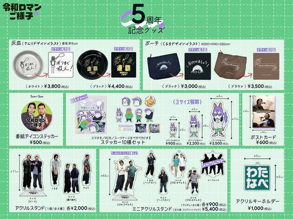 『令和ロマンのご様子』番組イベントの配信が決定！