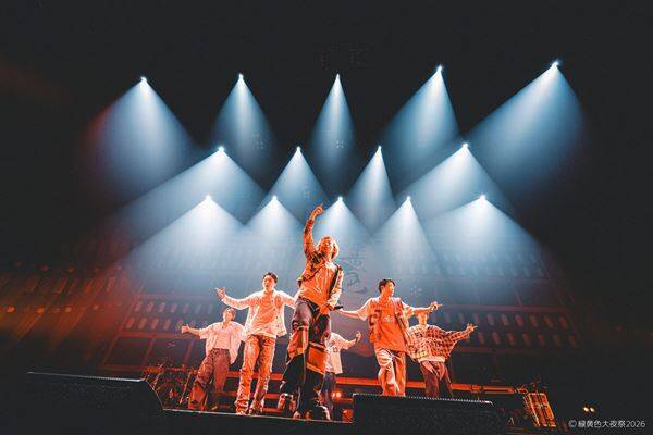 緑黄色社会主催『緑黄色大夜祭2026』レポート　豪華共演＆コラボで3万人熱狂の“祭”空間に【オフィシャルレポート】