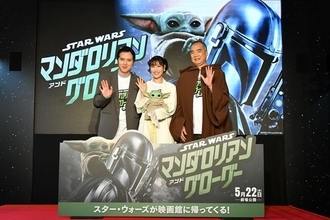 野口聡一がジェダイ風ローブで登場『マンダロリアン』公開記念で尾上松也＆高城れにとSW伝説の幕開けを祝福