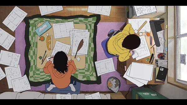 『劇場アニメ ルックバック展』1月16日から　“作画トンネル”や名シーンの再現展示も