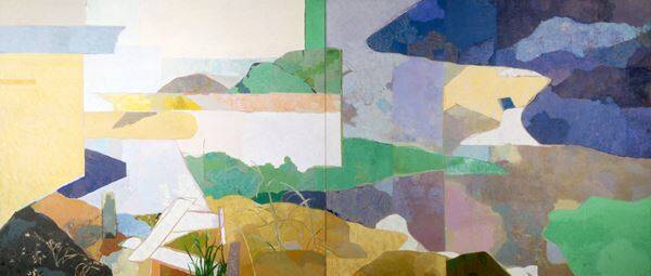 目黒ゆかりの画家、岡田謙三の個展が目黒区美術館で　2メートル超の大作が織りなす「幽玄」の世界を体感