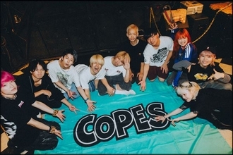 「自分が輝ける未来を選んでほしい」―― COPES、下北沢SHELTERを灼熱に変えたツアーファイナル！ 9月には2ndミニアルバム『WAO!!』リリースへ
