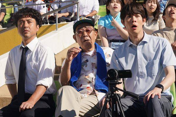 原作者がムロツヨシと宮沢氷魚を描き下ろした『ドラフトキング』スペシャルイラスト公開　新たな場面写真も