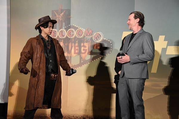 J・ノーランが『フォールアウト』ジャパンプレミアで念願の来日！ 野田クリスタルはグール姿でシーズン3出演を直談判