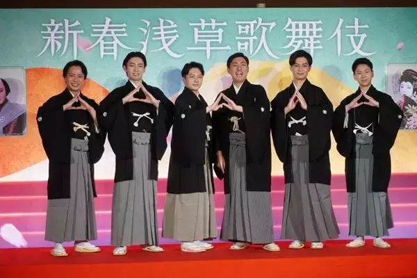 中村橋之助「幸せを力に」 妻役の鶴松からはライバル宣言？「新春浅草歌舞伎」製作発表記者会見