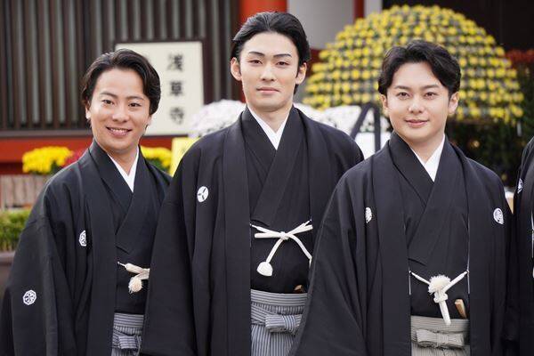 中村橋之助「幸せを力に」 妻役の鶴松からはライバル宣言？「新春浅草歌舞伎」製作発表記者会見