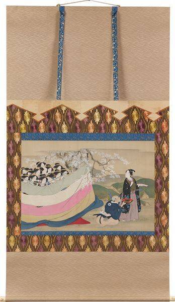 北斎、歌麿の名品も！ 太田記念美術館で「表装」にスポットを当てた異色の肉筆浮世絵展開催