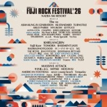 『フジロック'26』ラインナップ第2弾発表！TAKKYU ISHINOなど新たに13組　プレイベント『FUJI ROCK NIGHTS』本日開催