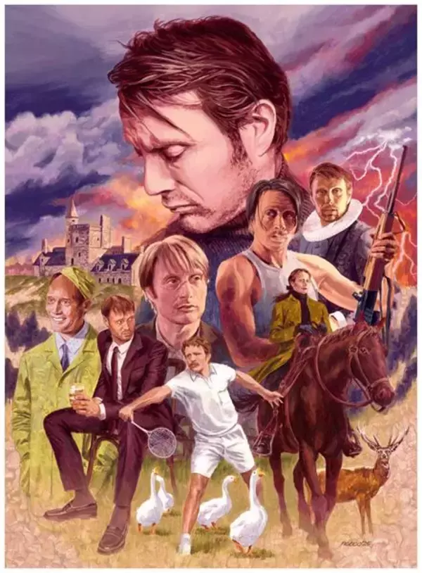 『マッツ・ミケルセン生誕60周年祭』日本のファンに向けた動画到着　著名人コメント＆イラストも公開