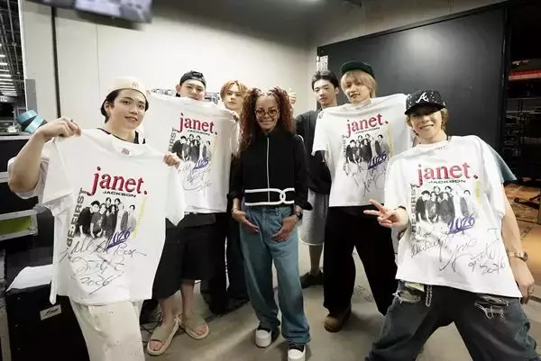 BE:FIRST、ジャネット・ジャクソンと夢の共演　Kアリーナ横浜で「Doesn't Really Matter (Remix)」初披露【オフィシャルレポート】