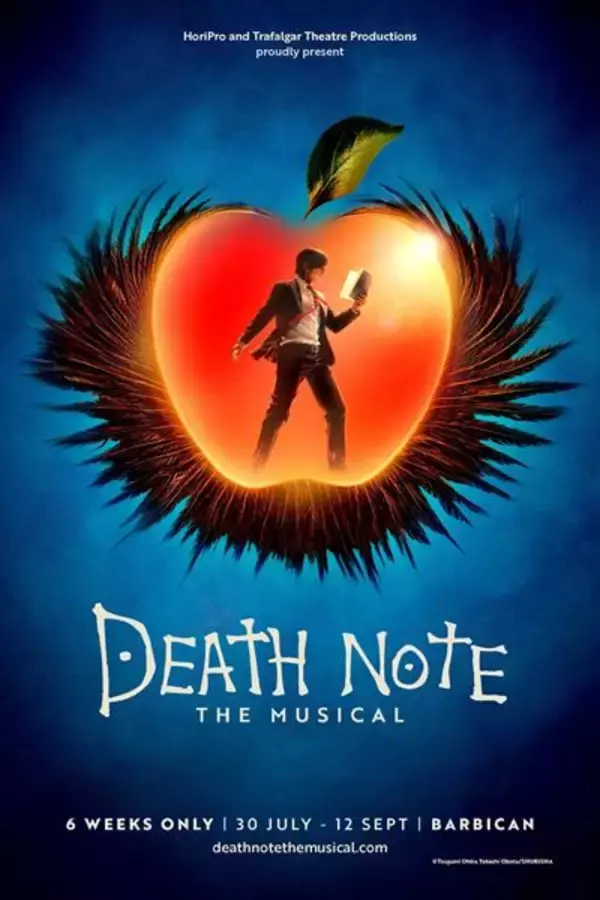 『DEATH NOTE: THE MUSICAL』ロンドン・バービカン劇場で今夏上演　脚本と楽曲をブラッシュアップした“再構築版”