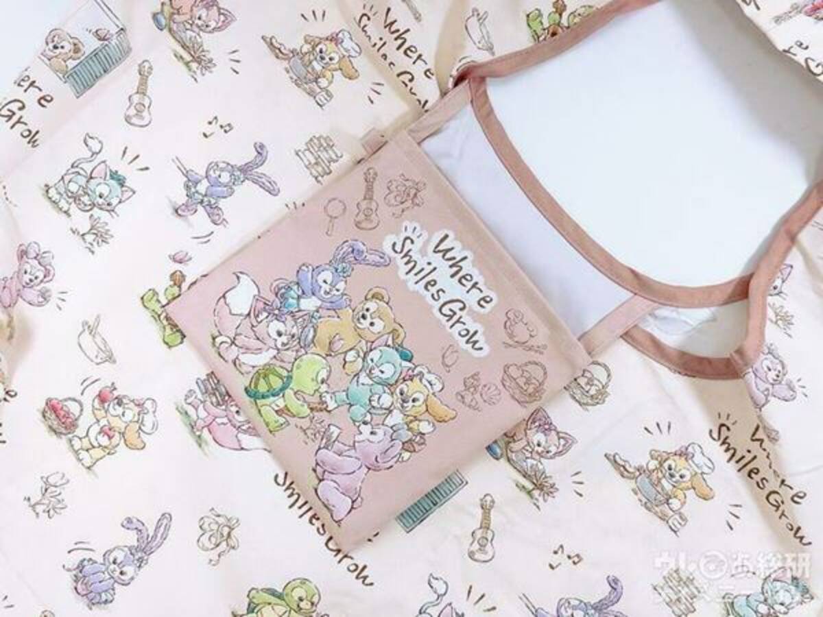 ダッフィーの「エコバッグ」がさらに進化 総柄で可愛くてトートバッグ 