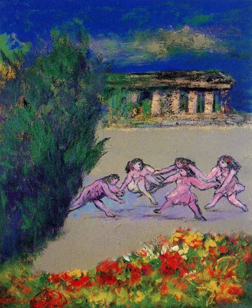 『福沢一郎の旅行カバン―画家とゆく世界の旅』高崎市美術館で　国内外を旅し描いた画家の足跡をたどる