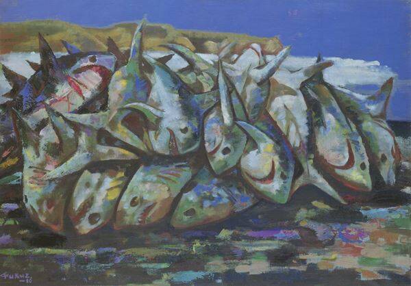 『福沢一郎の旅行カバン―画家とゆく世界の旅』高崎市美術館で　国内外を旅し描いた画家の足跡をたどる