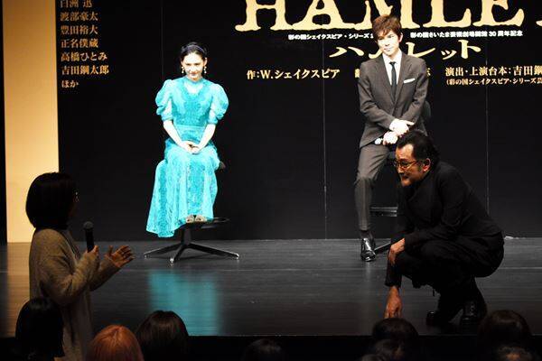 吉田鋼太郎がシェイクスピア愛を熱弁　彩の国シェイクスピア・シリーズ2nd Vol.1『ハムレット』上演へ