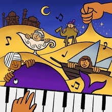 子どもの“心の温度”が上がる「ピアノと砂のアラビアンナイト」