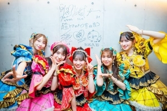 超ときめき♡宣伝部、思い出の豊洲で「大盛りハッピー」発売記念フリーライブ開催