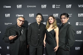 小栗旬＆リリー・ジェームズ＆間宮祥太朗ら登壇 『バッド・ルーテナント』トロント映画祭でワールドプレミア開催