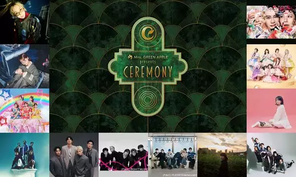 Mrs. GREEN APPLE presents『CEREMONY』2026、WOWOWで8月22日(土)・23日(日)に放送・配信決定