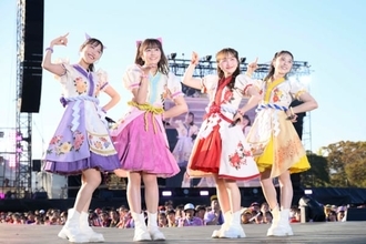 ももクロ、10年ぶりの『桃神祭』に3万6000人！「走れ！」「青春賦」で心をつなぎ、20周年のその先へ