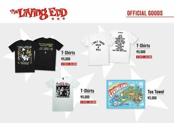 The Living End × ROBIN、限定500枚スプリット7インチ発売　ツアーグッズも公開