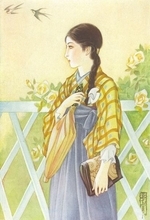 宝塚の「緑の袴」の展示も『はいからモダン袴スタイル ―「女袴」の近現代―』弥生美術館で