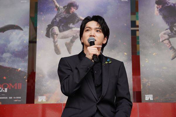 三浦宏規と高野洸、互いを“戦友”と呼び全幅の信頼！　舞台『キングダムⅡ-継承-』製作発表会見
