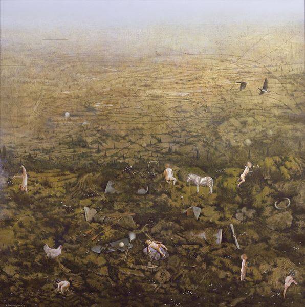 『川口起美雄 Thousands are Sailing』神奈川県立近代美術館 鎌倉別館で　デビュー展の出品作から最新作まで、各時期の作品が一堂に