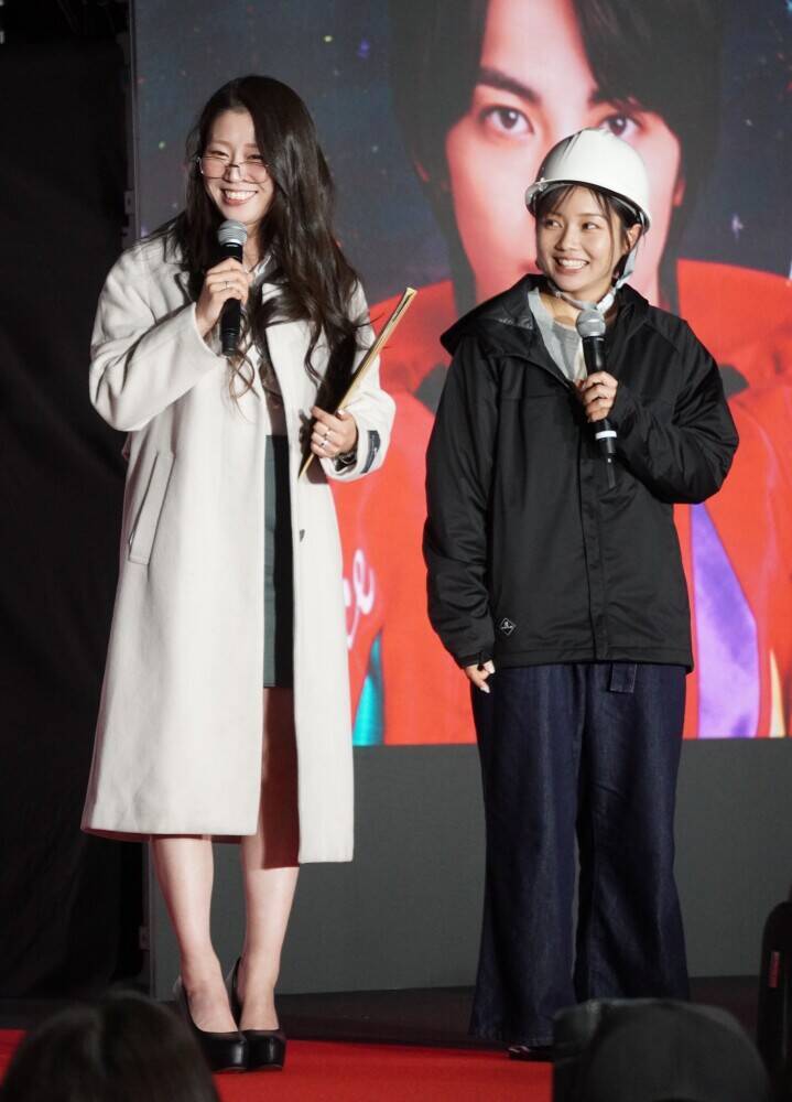 【ボートレース住之江（ナイター）SGグランプリ】廃業した「岩崎工務店」の美人秘書が次の事業について触れる／お披露目は来年5月を予定／場内でトークショー