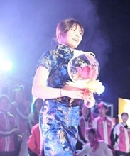 【ボートレース鳴門・PGⅠスピードクイーンメモリアル】選手代表であいさつした井上遥妃「開会式の方が緊張した」