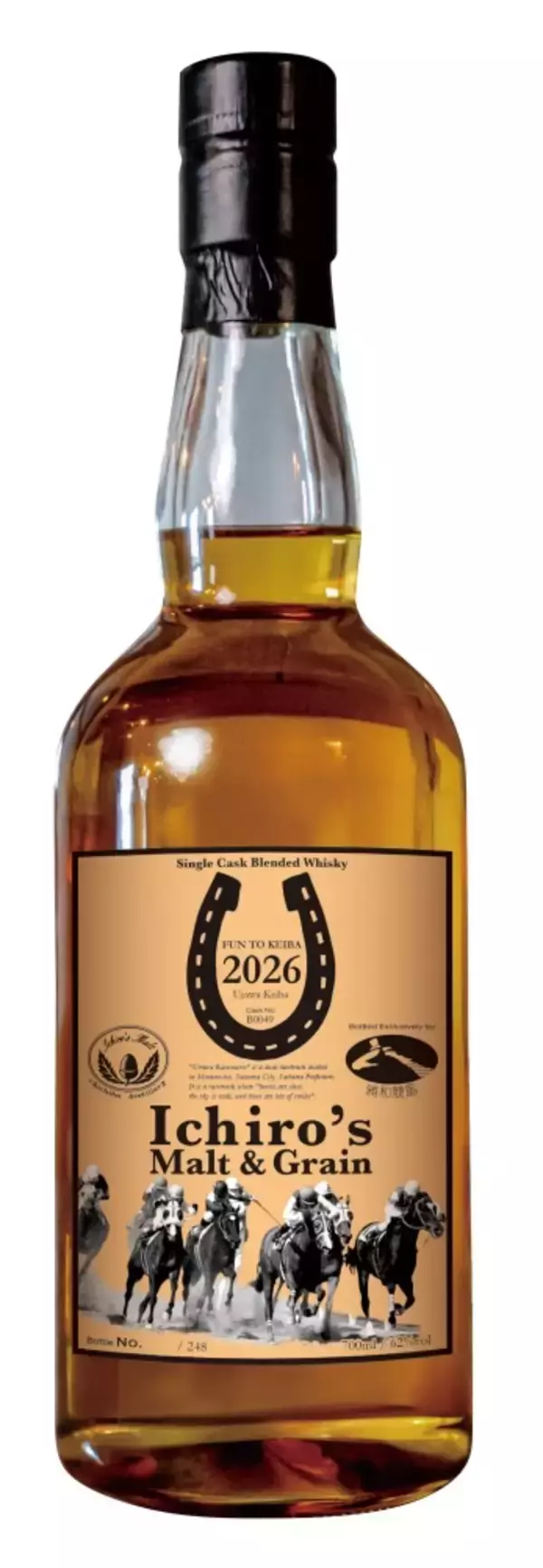 【競馬】銘酒「イチローズモルト」と浦和競馬のコラボウイスキー　2026年版が完成　重賞開催日に応募受付