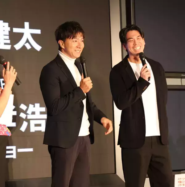 【小倉競輪（ナイター）GⅠ競輪祭】画伯・前田健太投手と馬原孝浩さんが緊急登板のステージで自慢の右腕を披露