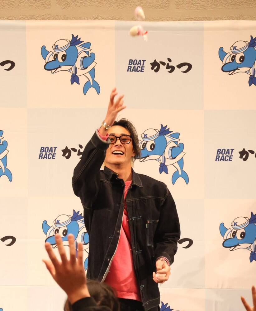 【ボートレースからつ（モーニング）一般】「もう一回スーパースターになる」峰竜太がグランプリに向けて決意／からつ本場でグランプリ壮行会を開催