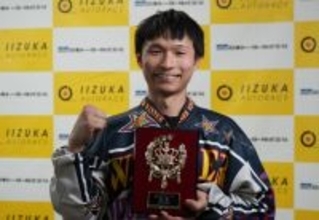 【飯塚オート（ミッドナイト）一般】1級車初Vにも福岡鷹は「まだ慣れていない。みんな速い。勝ったからと喜んでいられない焦りはある」