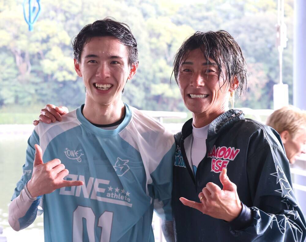 【ボートレースからつ（モーニング）一般】136期の新鋭がうれしいデビュー初勝利　水神祭では師匠の峰竜太らが盛大に祝福