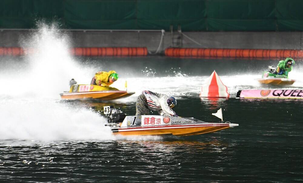 【ボートレース大村（ナイター）PGⅠクイーンズクライマックス】鎌倉涼が女子GⅠ夏冬完全制覇　夫には「同じ大村で勝てたよ！」