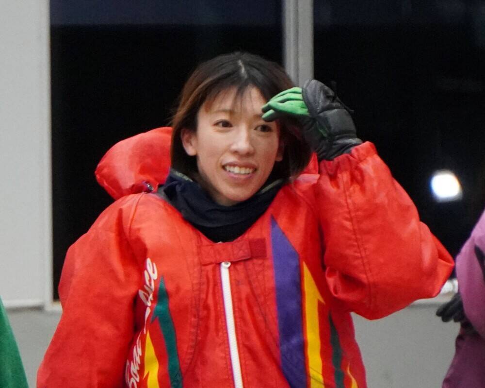 【ボートレース大村（ナイター）一般】32歳ママさんレーサーが新年連続優出に向けて全速旋回